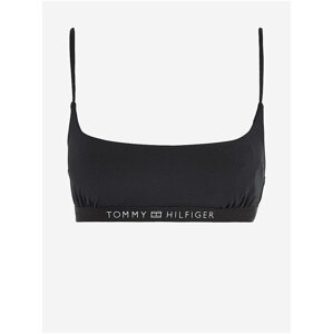 Čierny dámsky vrchný diel plaviek Tommy Hilfiger Underwear