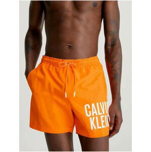 Plavky pre mužov Calvin Klein Underwear - oranžová