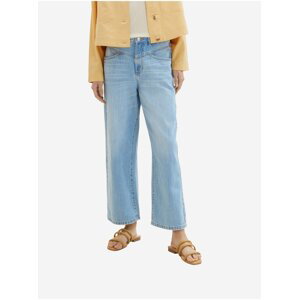 Svetlomodré dámske široké džínsy Tom Tailor