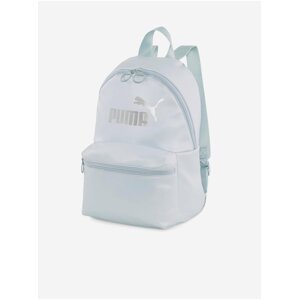 Svetlosivý dámsky batoh Puma Core Up Backpack Platinum Gray