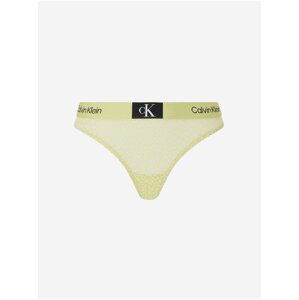 Nohavičky pre ženy Calvin Klein Underwear - žltá