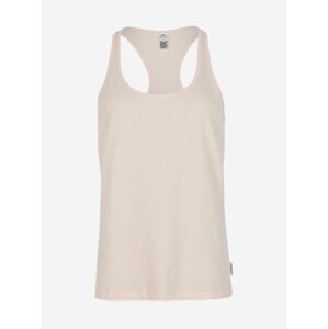 Svetloružové dámske basic tielko O'Neill ESSENTIALS RACER BACK TANKTOP