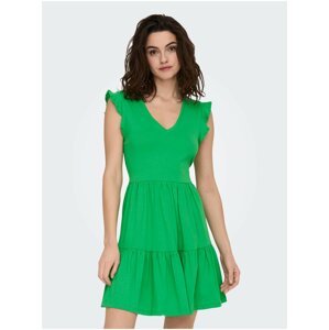 Svetlo zelené dámske šaty ONLY May