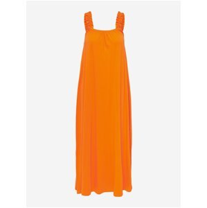 Oranžové dámske šaty ONLY May