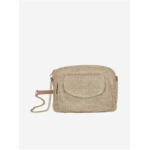 Béžová dámska crossbody kabelka Pieces Codette