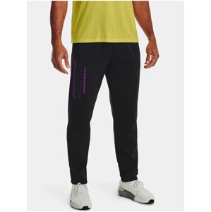 Čierne pánske športové nohavice Under Armour UA Armour Fleece Pant