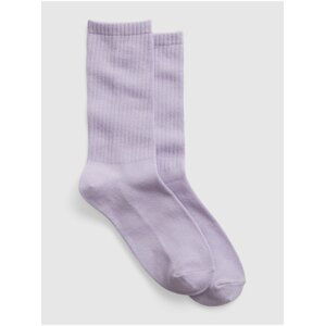 Svetlo fialové pánske bavlnené ponožky GAP