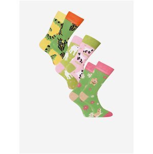 Ponožky pre mužov Dedoles - zelená, ružová, žltá, oranžová, svetlohnedá, biela, čierna