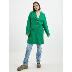 Zelený dámsky kabát ORSAY