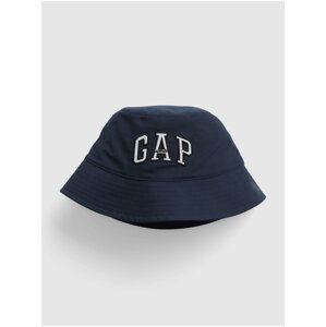 Tmavomodrý dámsky bavlnený klobúk s logom GAP