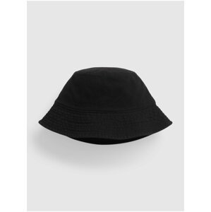 Čierny dámsky bavlnený klobúk GAP