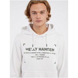 Biela pánska mikina s kapucou HELLY HANSEN Move Sweat Hoodie