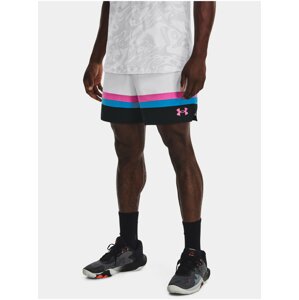 Šortky Under Armour UA Baseline Woven Short II-WHT