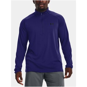 Tričko Under Armour UA Tech 2.0 1/2 Zip-BLU