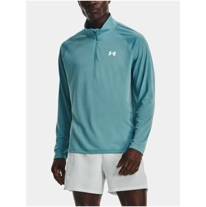 Tričko Under Armour UA STREAKER HALF ZIP-BLU