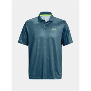 Tričko Under Armour UA Perf 3.0 Deuces Polo-BLU