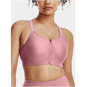 Podprsenka Under Armour UA Infinity High Bra Zip-PNK