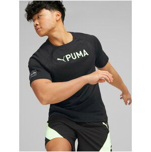 Čierne pánske športové tričko Puma Fit Ultrabreathe Triblend
