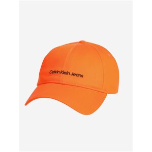 Šiltovky pre mužov Calvin Klein Jeans - oranžová