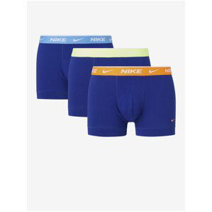 Boxerky pre mužov Nike - modrá, svetlomodrá, svetlozelená, oranžová
