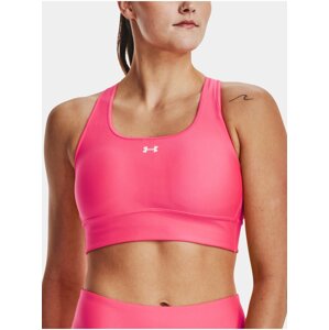 Ružová dámska športová podprsenka Under Armour Crossback Longline