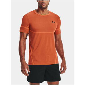 Oranžového pánske športové tričko Under Armour UA Rush Seamless Legacy