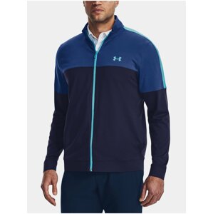 Tmavomodrá pánska športová mikina na zips Under Armour Storm Midlayer FZ