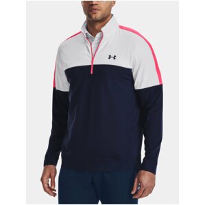 Bielo-modrá pánska mikina Under Armour Storm Midlayer HZ