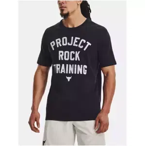 Čierne pánske športové tričko Under Armour UA PJT Rock Training