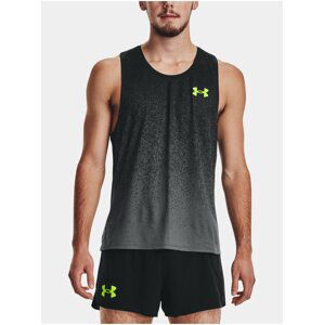 Čierne pánske športové tielko Under Armour UA RUSH CICADA SINGLET