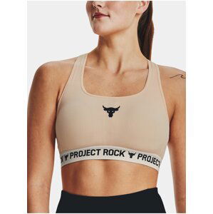 Športové podprsenky pre ženy Under Armour - béžová, čierna