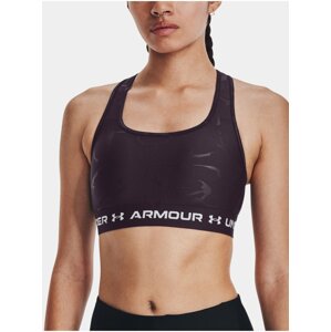 Športové podprsenky pre ženy Under Armour - vínová