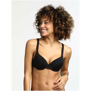 Čierna dámska podprsenka DIM INVISIBLE GENEROUS LIGHT PADDED BRA