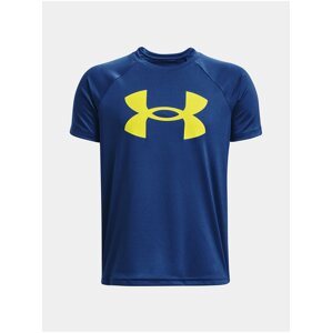 Modré chlapčenské športové tričko Under Armour Tech