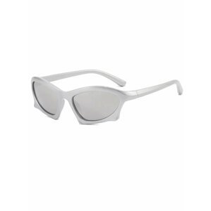Biele unisex slnečné okuliare VeyRey Narel
