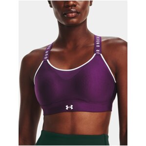 Fialová dámska športová podprsenka Under Armour Infinity