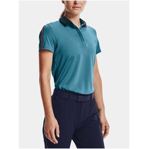 Petrolejové dámské sportovní polo tričko Under Armour Zinger