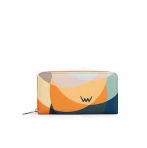 Tyrkysovo-oranžová dámska vzorovaná peňaženka VUCH Bagira