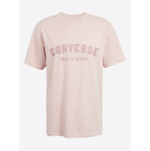 Svetloružové unisex tričko Converse Go-To All Star