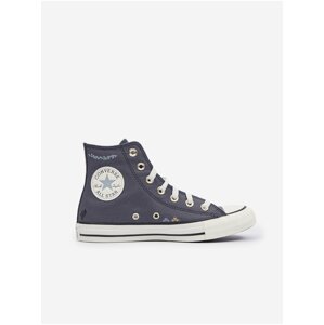 Šedé dámske členkové tenisky Converse Chuck Taylor All Star