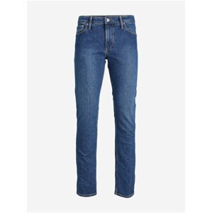 Modré pánske slim fit džínsy Jack & Jones Clark