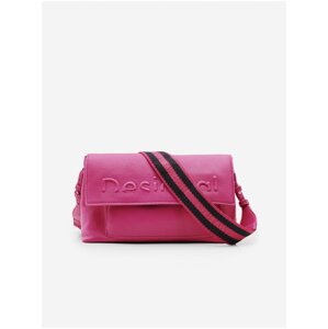 Ružová dámska crossbody kabelka Desigual Half Logo Venecia 2.0