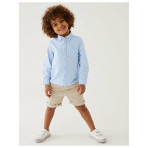 Svetlomodrá chlapčenská košeľa Marks & Spencer