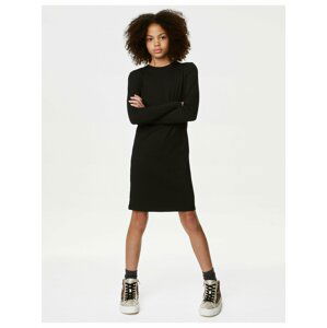Čierne dievčenské šaty Marks & Spencer