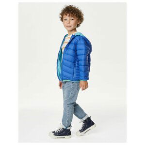 Modrá chlapčenská ľahká bunda s technológiou Stormwear™ Marks & Spencer