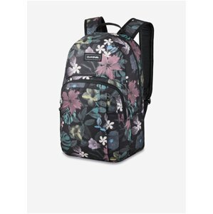 Čierny dámsky kvetovaný batoh Dakine Class Backpack 25 l