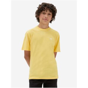 Žlté chlapčenské tričko VANS By Left Chest