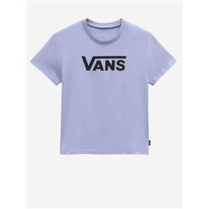 Svetlo fialové dievčenské tričko VANS Flying Crew Girls