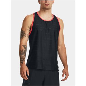 Čierne pánske športové tielko Under Armour UA RUN EVERYWHERE SINGLET