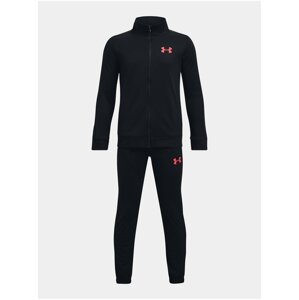 Čierna chlapčenská športová súprava Under Armour UA Knit Track Suit